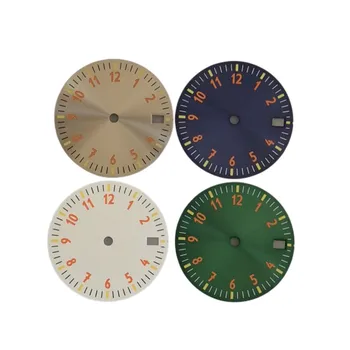 28,5 mm Watch Dial Modifikuotų Žiūrėti Priedai Skm Modelio Vieno Kalendorius Rinkimo Už NH35 NH36 4R 7S Judesiai