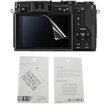 2pieces Naujas Minkštas vaizdo Kameros ekrano apsaugos plėvelė Fujifilm X100 X30 X70 X100F X100S X-A2 X-A3 X-A5 X-A10 X-A20 X-E2 X-E3