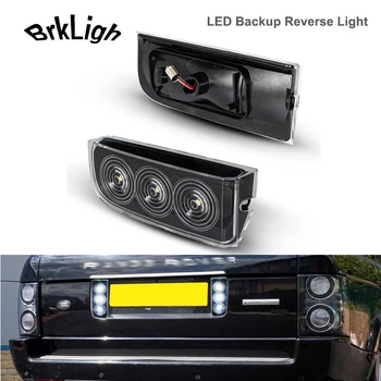 2vnt Galiniai LED Atsarginės Atvirkštinio Žibintai Atbulinės eigos Licencijos numerio ženklo Žibintus, Land Rover Range Rover L322 2003-2012 Canbus Automobilio Stiliaus