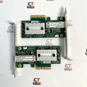 2x Mellanox MCX311A-XCAT CX311A ConnectX-3 LT, 10G Ethernet 10GbE SFP+ PCIe NIC Adapter Aukštos Laikiklis