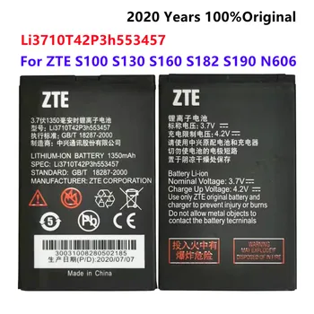 3.7 V, 1000mAh Li3710T42P3h553457 mini Baterija Aukštos Kokybės ZTE Baterija Atsargine Pakeitimo