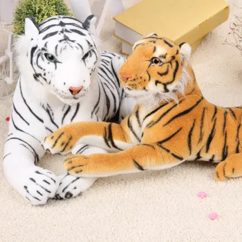 30 cm Pliušinis žaislas medžiaga lėlės dirbtinis tigras pietų kinijos tigras pliušinis žaislas tigras Ultra-realus modeliavimas Tigras 2 spalvos