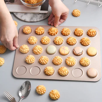 Buitinių Metalo Macarons Bakeware Sausainių Kepimo Skardos Traškūs Pyragas Plokštės Virtuvės Kepimo Įrankiai Torto Kepimo Įrankiai Torto Kepimo Keptuvės