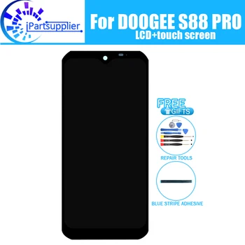 DOOGEE S88 PRO LCD Ekranas+Touch Ekranas skaitmeninis keitiklis Asamblėjos 100% Originalus Naujas LCD+Touch skaitmeninis keitiklis skirtas DOOGEE S88 PRO 15