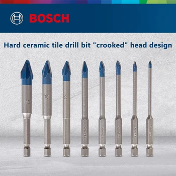 Originalus Bosch Bosch Elektrinių Įrankių Priedai Plytelių Gręžimo Karūnos Šešiakampe Dirbti Sunku, Plytelių Gręžimo Tiek Mažas Mėlyna Rodyklė