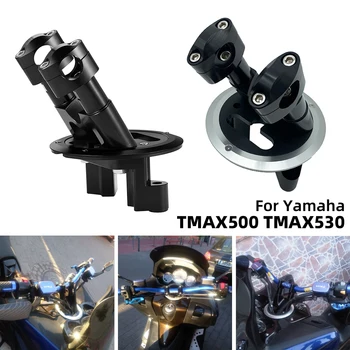 TMAX500 TMAX530 Motociklo Rankenos Rankena, Apkaba, SUPILKITE GUIDON Riser KIT TMAX 500 2008-2011 TMAX 530 2012-2014 m. 2017 m. 2018 m.