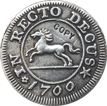 1700 vokietijos 4 Mariengroschen - George aš monetos KOPIJA 21MM