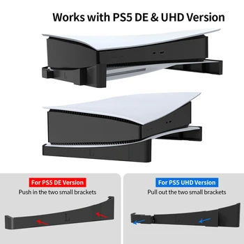 1set Žaidimo Diskų Laikymo Stovas PS5 Playstation 5 DE/UHD Versija Ekranas Dock 