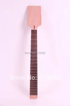 24.75 Nauji aukštos kokybės Nebaigtas elektrinės gitaros kaklo Raudonmedžio pagamintas raudonmedžio fingerboard SG kulno