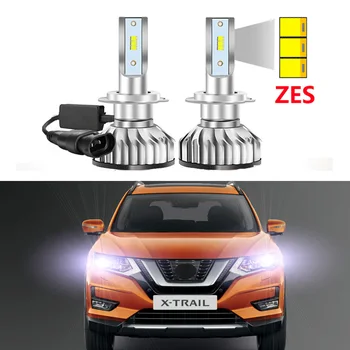 2vnt Automobilio LED Žibintų Lemputės Nissan X-Trail XTrail X Trail T32 2014-2020 M. Aukštas Žemas Šviesos(tinka Tik originalus, halogeninės)