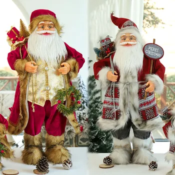 30 Stilius Kalėdų Lėlės 45/30CM Santa Claus Sniego Naujųjų Metų 2023 dovana Kalėdų Papuošalų, Namų Puošyba, Natal Navidad