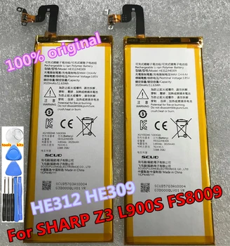3020mAh Originalios Baterijos HE312 HE309 AŠTRIU Z3 L900S FS8009 mobiliojo Telefono Baterijų Aukštos Kokybės