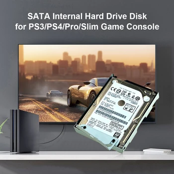80GB/750 GB/1 TB SATA Vidinis Kietasis Diskas Diskas Sony PS3/PS4/Pro/Slim Žaidimų Konsolę Didelės Spartos 300M/s Kietojo Disko Žaidimas priedai