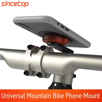 Aliuminio Dviračių Telefono Turėtojas Greitai Mount Pasukti Pasta Adapteris kalnų Dviratį Rankenos Stovėti GPS Harley-Davidson Laikiklis