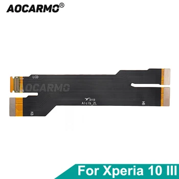Aocarmo Sony Xperia 10 III X10iii XQ-BT52 TAIGI-52B SOG04 Plokštė LCD Ekrano Jungtis, Flex Kabelis Pakeitimo Dalis
