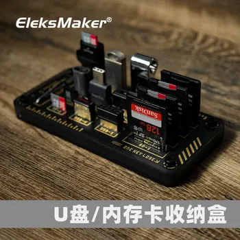 EleksMaker Originalios medinės atminties kortelę, SD kortelė TF kortelę talpinimo stalo ornamentas draugu dovana