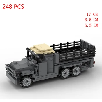 karšto karinės WW2 Vokietijoje techniniais transporto priemonių Henscheles vidutinių sunkvežimių armijos Transporto karo Building block modelis plytos, žaislų, dovanų