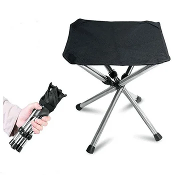 Lauko veidrodėliai išmatose nešiojamų sulankstomoji kėdė kempingas ponis žvejybos išmatose nerūdijančio plieno mini kėdė stovyklavimo kėdė žaidimų kėdė