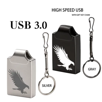 Metalo USB 3.0 Tiesa Talpa Pen Ratai 