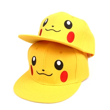 Mielas Pikachu Spausdinti Skrybėlės Vaikų Beisbolo Kepurės Mergaitėms, Lauko Sporto Bžūp Berniukų ir Mergaičių, Hip-hop Kepurės Suaugusiųjų Skrybėlę Žaislą Dovanų