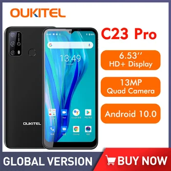 Oukitel C23 Pro Išmanusis Android 6.53 colių 5000mah 4g Lte išmaniųjų telefonų, Pigūs Mobilųjį Telefoną 8pm/13pm Kamera Išmaniųjų Telefonų