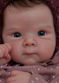 【pradėti laivybos】FBBD 19inch Reborn Baby Rinkinio Bettie Naujos Pelėsių Šviežios Spalvos, Tikroviška, Minkšta Liesti Atgimsta Unpainted Rinkinys 
